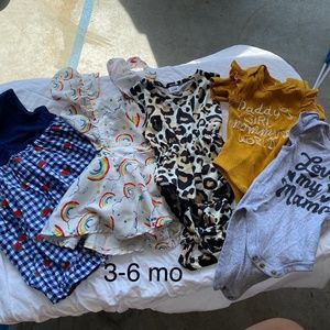 3-6 Mo Baby Girl clothing lot